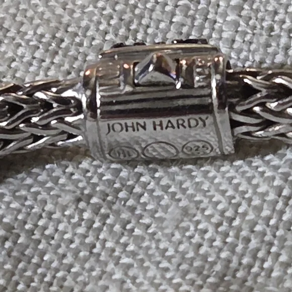John Hardy Classic Chain Icon Bracelet, Blue Sapphire, SS, 5mm - Picture 8 of 12